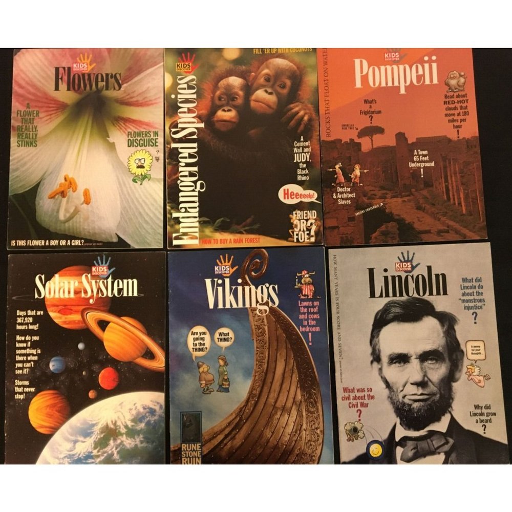 Kids Discover Magazine Lot of 6